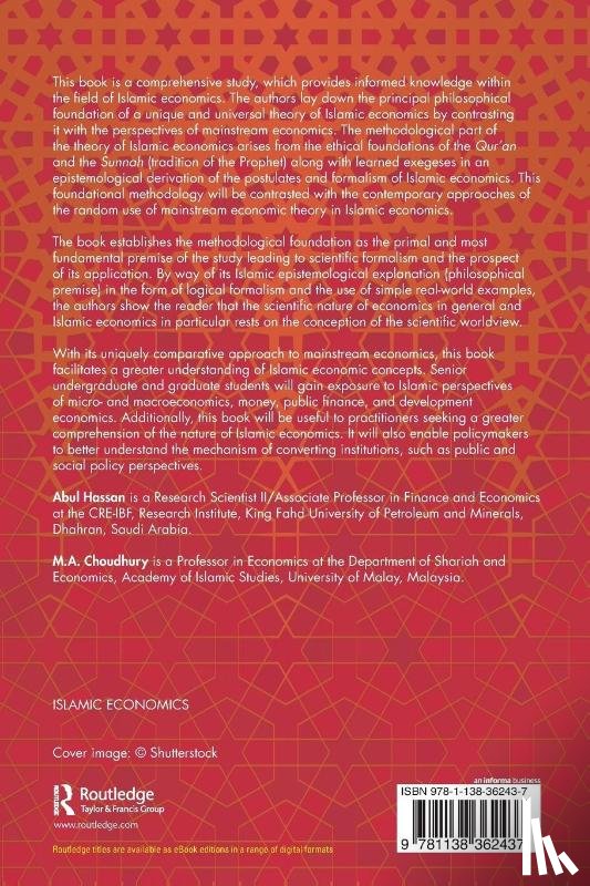 Hassan, Abul (KING FAHD UNIVERSTITY OF PETROLEUM AND MINERALS), Choudhury, M.A. - Islamic Economics