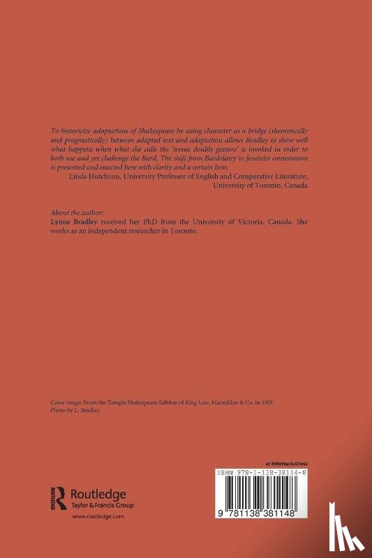 Bradley, Lynne - Adapting King Lear for the Stage