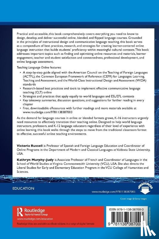 Russell, Victoria, Murphy-Judy, Kathryn - Teaching Language Online