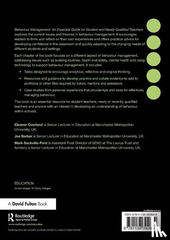  - Behaviour Management: An Essential Guide for Student and Newly Qualified Teachers