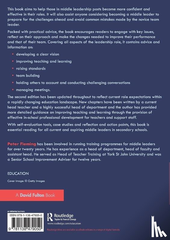 Fleming, Peter (North Yorkshire County Council - Successful Middle Leadership in Secondary Schools