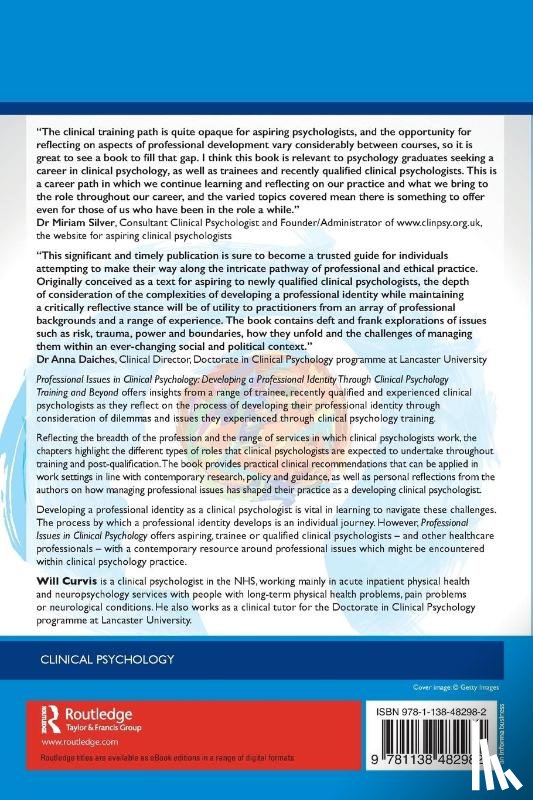  - Professional Issues in Clinical Psychology