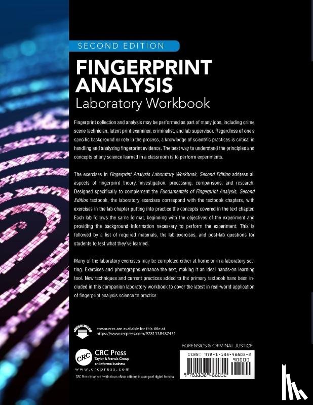 Moses Daluz, Hillary - Fingerprint Analysis Laboratory Workbook, Second Edition