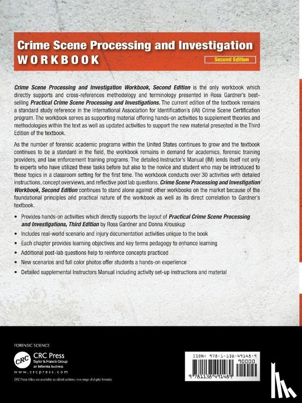 Ramirez, Christine R., Parish-Fisher, Casie L. (St. Edwards University - Crime Scene Processing and Investigation Workbook, Second Edition