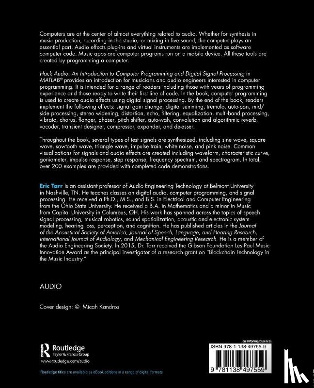 Tarr, Eric - Hack Audio