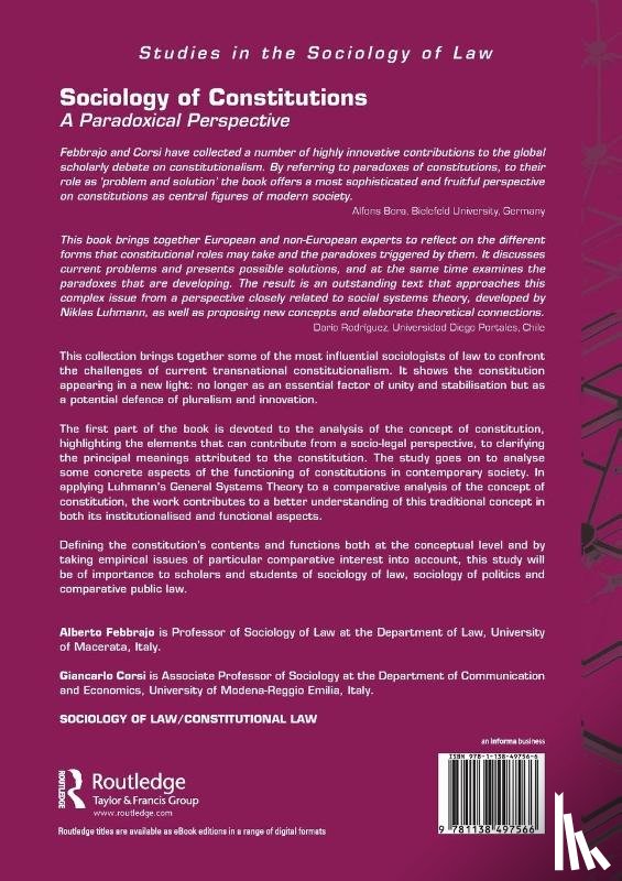  - Sociology of Constitutions
