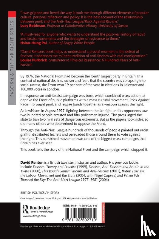 Renton, David (Independent Scholar - Never Again