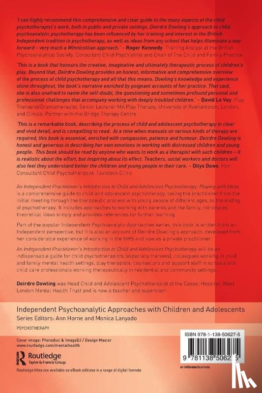 Dowling, Deirdre - An Independent Practitioner's Introduction to Child and Adolescent Psychotherapy