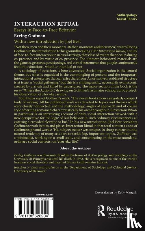 Goffman, Erving - Interaction Ritual