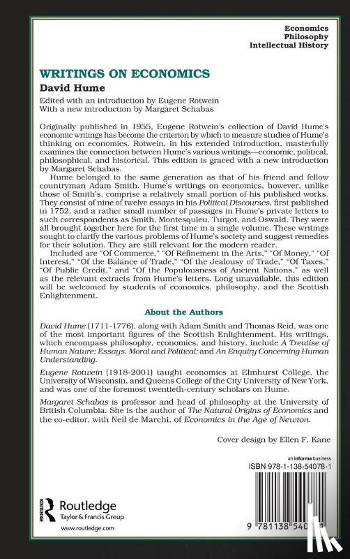 Hume, David - Writings on Economics