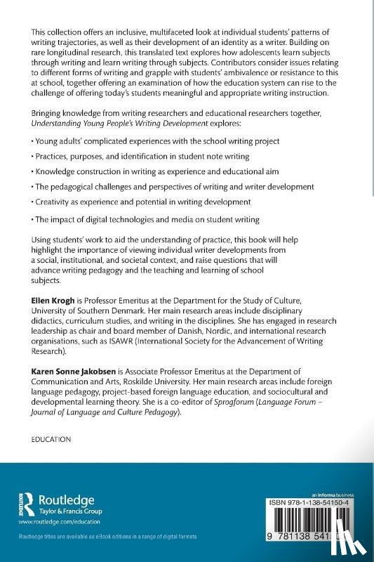  - Understanding Young People's Writing Development