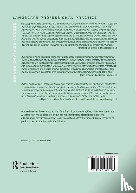 Fraser, Gordon Rowland - Landscape Professional Practice