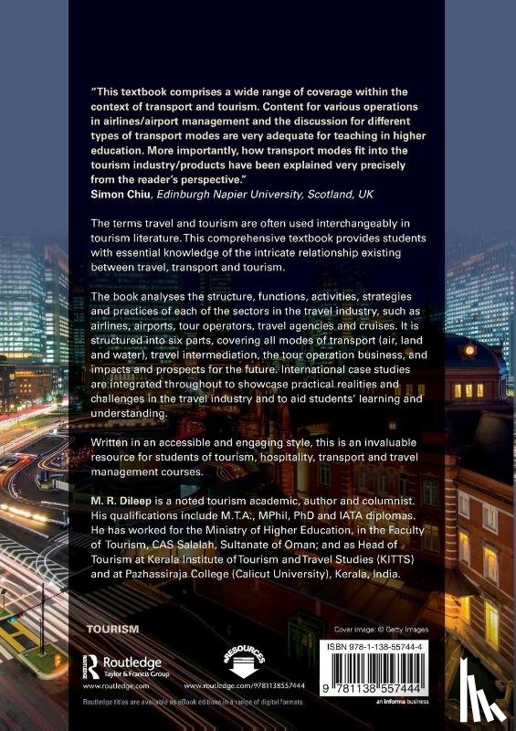 Dileep, M.R. - Tourism, Transport and Travel Management