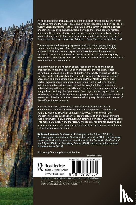 Lennon, Kathleen (University of Hull - Imagination and the Imaginary