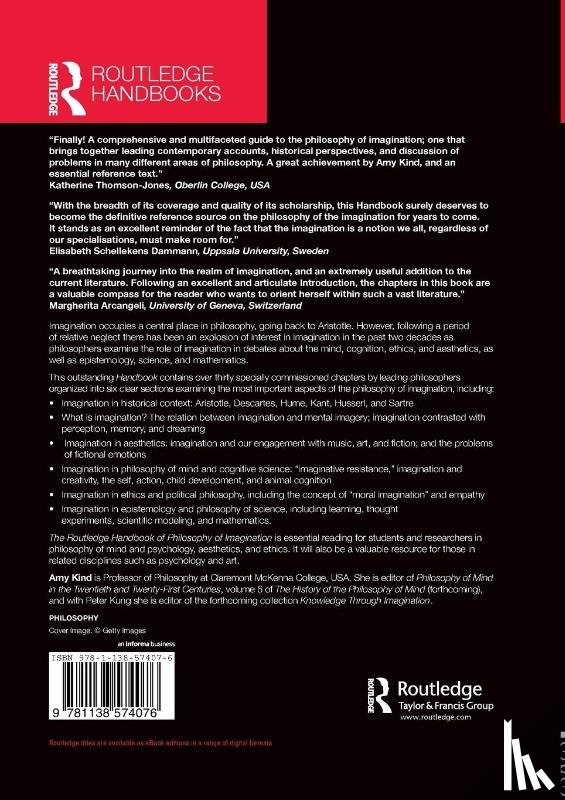  - The Routledge Handbook of Philosophy of Imagination