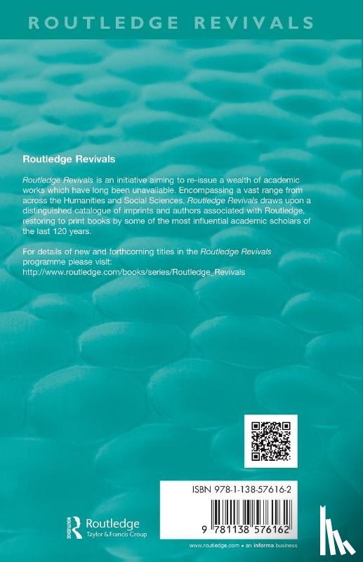 Parekh, Bhikhu - Routledge Revivals: Colour, Culture, and Consciousness (1974)