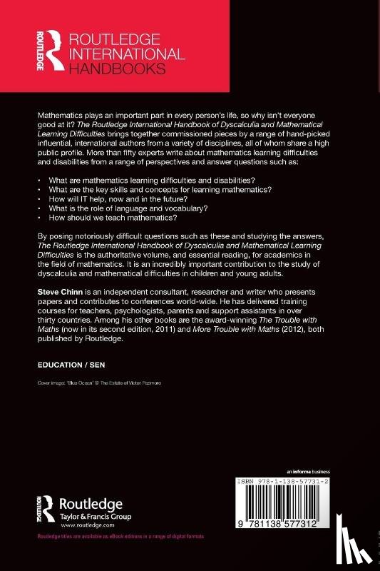  - The Routledge International Handbook of Dyscalculia and Mathematical Learning Difficulties