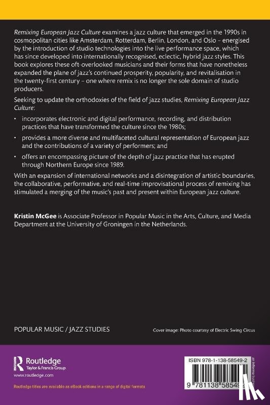 McGee, Kristin (University of Groningen - Remixing European Jazz Culture