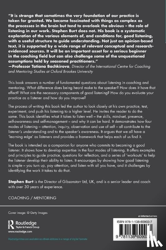 Burt, Stephen - The Art of Listening in Coaching and Mentoring