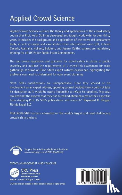 Still, G. Keith (Manchester Metropolitan University - Applied Crowd Science