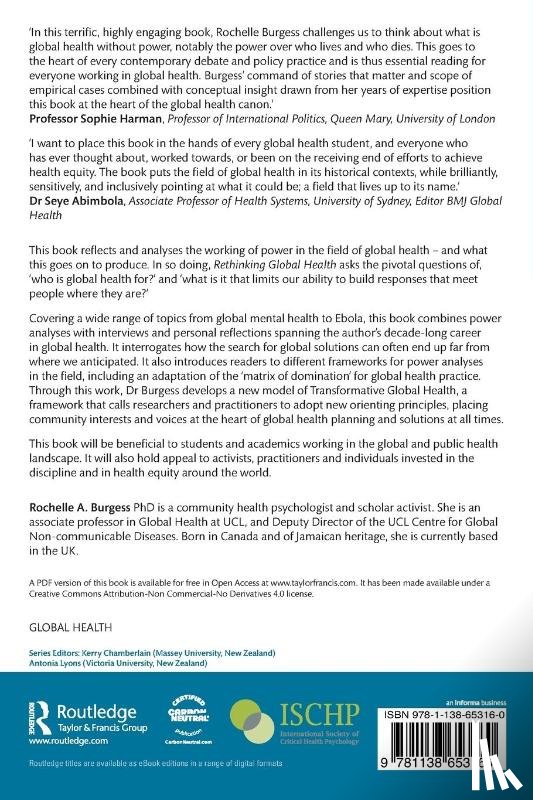 Burgess, Rochelle - Rethinking Global Health