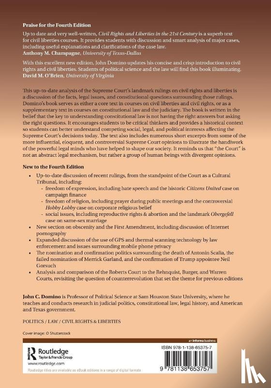Domino, John C. - Civil Rights and Liberties in the 21st Century
