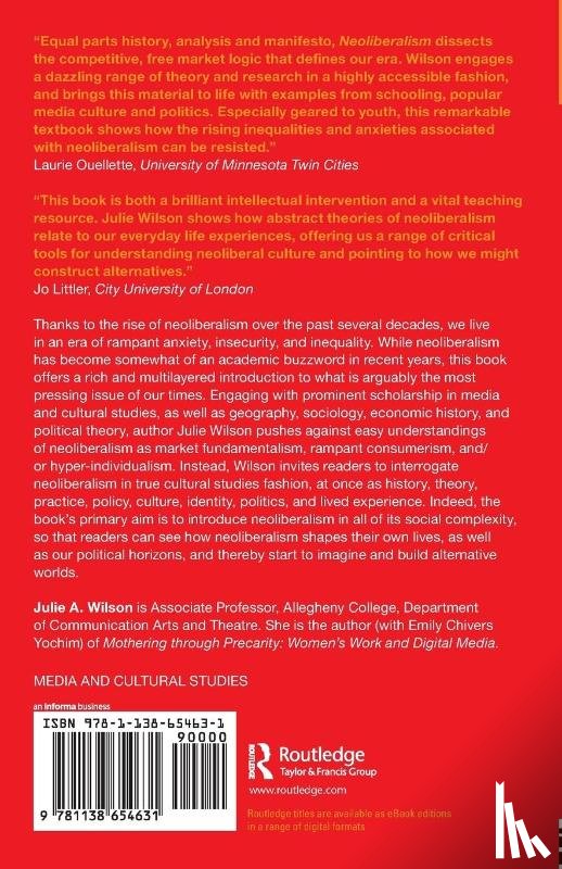 Wilson, Julie (Allegheny College - Neoliberalism