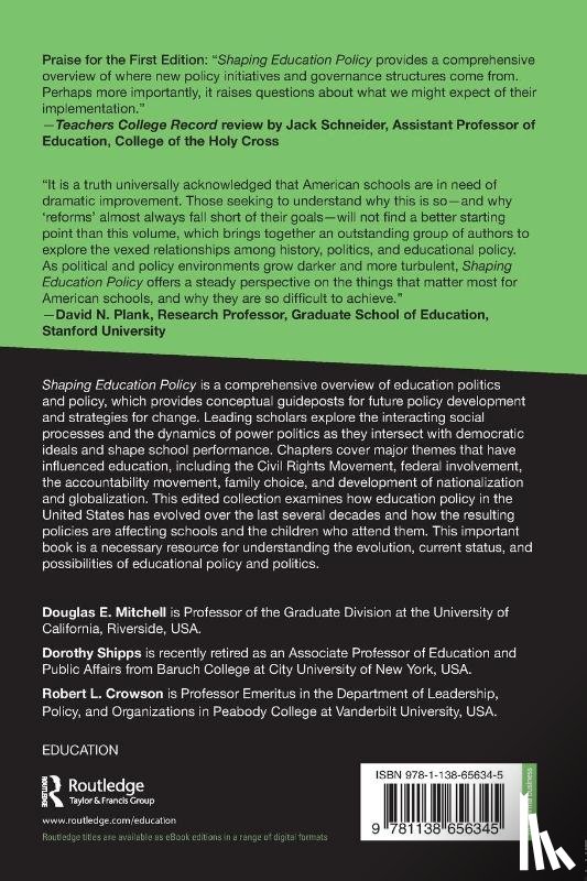  - Shaping Education Policy