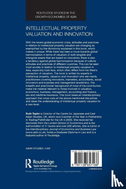  - Intellectual Property Valuation and Innovation