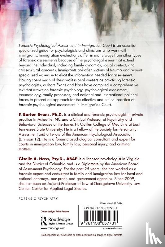Evans, III, Hass, Giselle A. (Georgetown University Law Center - Forensic Psychological Assessment in Immigration Court