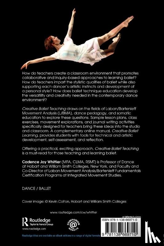 Whittier, Cadence - Creative Ballet Teaching