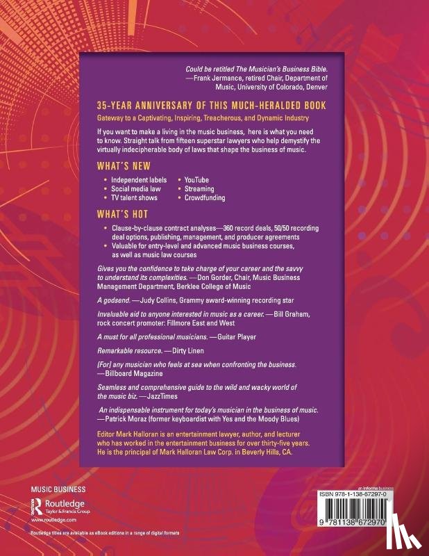 Halloran, Mark - The Musician's Business and Legal Guide