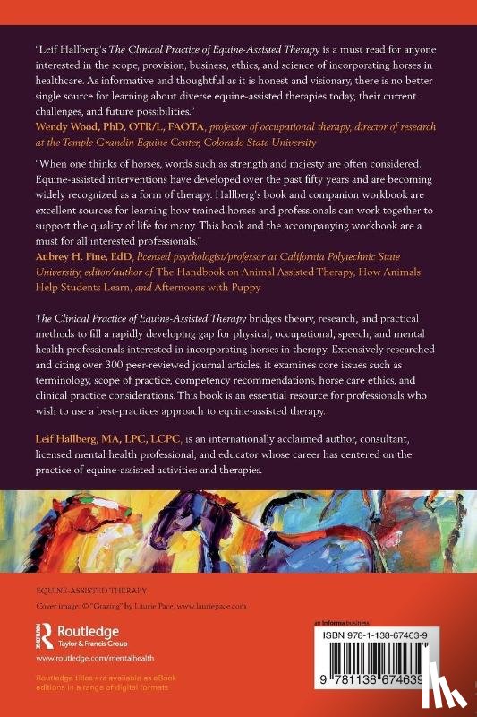 Hallberg, Leif (private practice - The Clinical Practice of Equine-Assisted Therapy