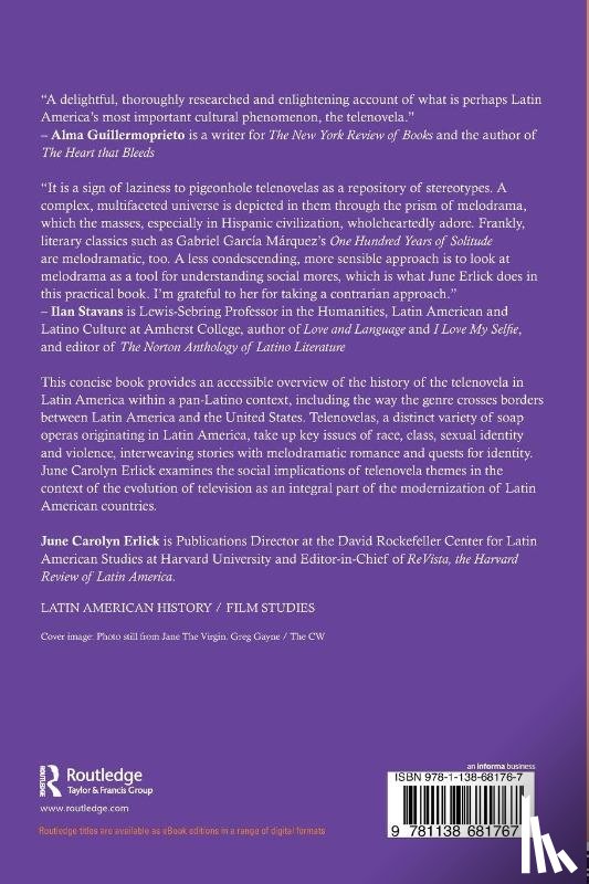 Erlick, June Carolyn (David Rockefeller Center for Latin American Studies - Telenovelas in Pan-Latino Context