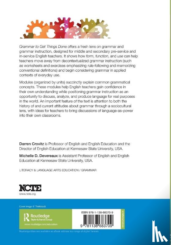 Crovitz, Darren, Devereaux, Michelle D. (Kennesaw State University - Grammar to Get Things Done