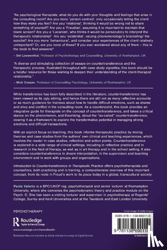  - Introduction to Countertransference in Therapeutic Practice