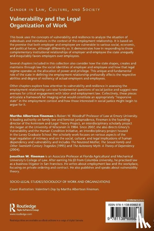  - Vulnerability and the Legal Organization of Work