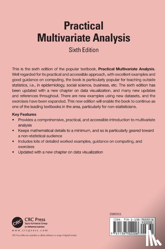 Afifi, Abdelmonem, May, Susanne, Donatello, Robin, Clark, Virginia A. - Practical Multivariate Analysis