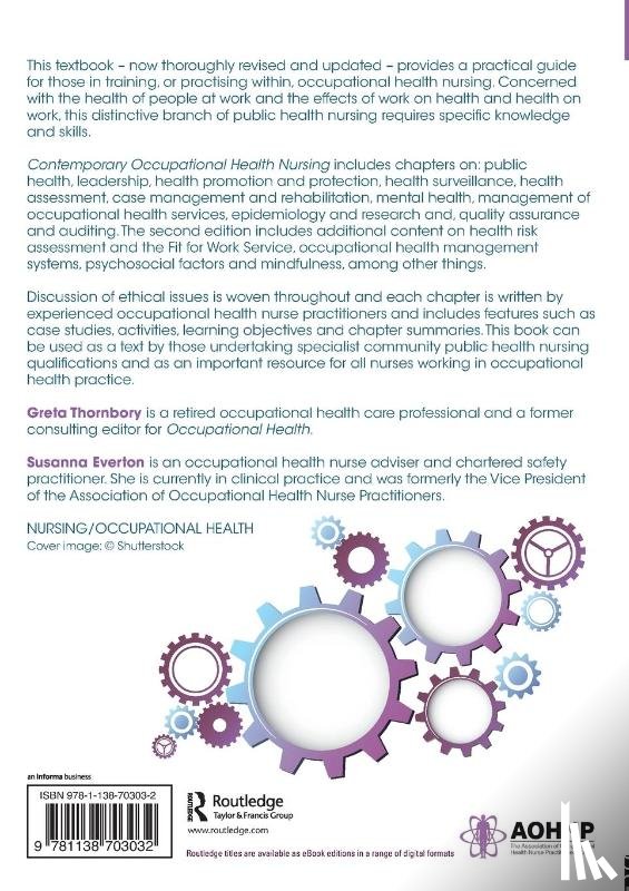  - Contemporary Occupational Health Nursing