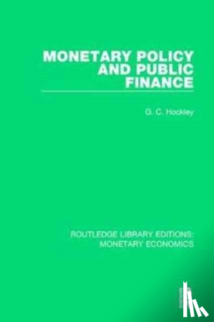 Hockley, G. C. (Federal Reserve Bank of Kansas City - Monetary Policy and Public Finance