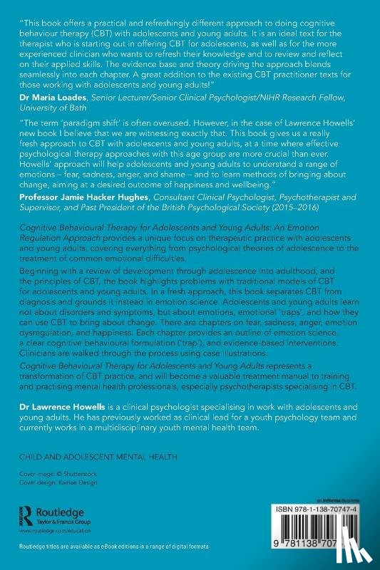 Howells, Lawrence - Cognitive Behavioural Therapy for Adolescents and Young Adults