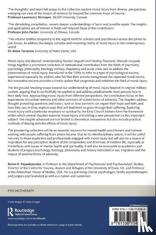  - Moral Injury and Beyond