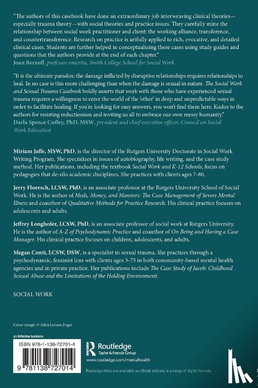  - The Social Work and Sexual Trauma Casebook