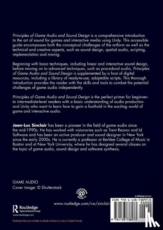 Sinclair, Jean-Luc (New York University - Principles of Game Audio and Sound Design