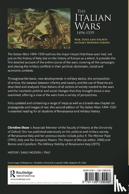 Shaw, Christine (University of Oxford, Mallett, Michael - The Italian Wars 1494-1559