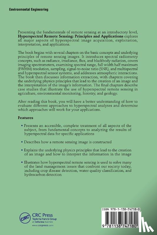 Borengasser, Marcus (Florida Institute of Technology, Hungate, William S. (Titusville, Watkins, Russell (Gainesville - Hyperspectral Remote Sensing