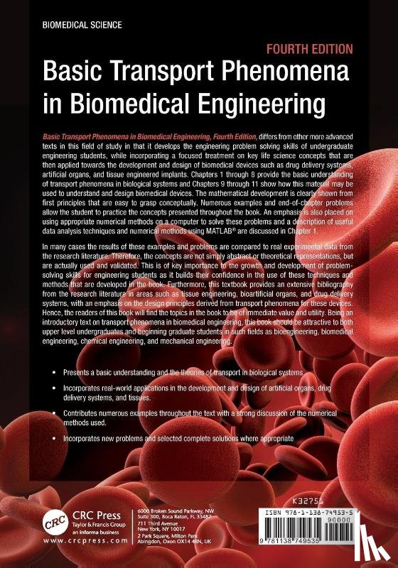 Fournier, Ronald L. (University of Toledo - Basic Transport Phenomena in Biomedical Engineering