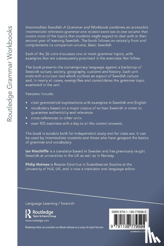Hinchliffe, Ian, Holmes, Philip (Freelance translator - Intermediate Swedish
