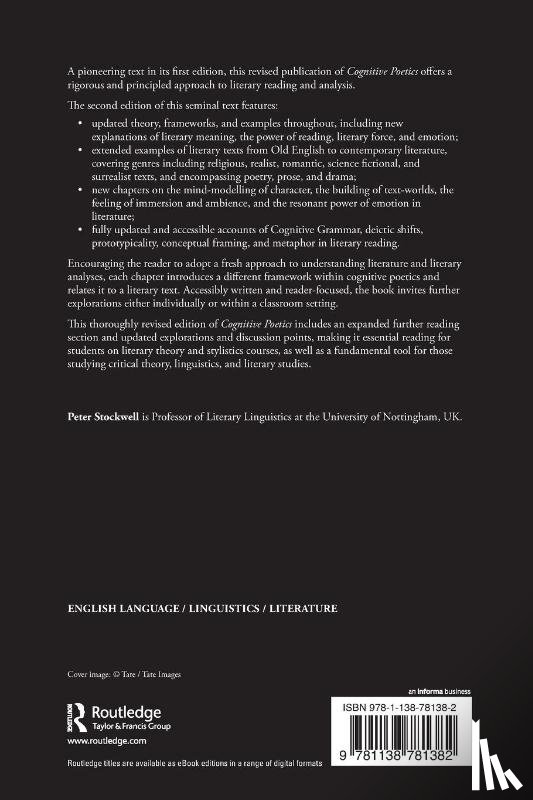 Stockwell, Peter (University of Nottingham - Cognitive Poetics