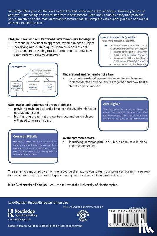 Cuthbert, Michael - Q&A European Union Law